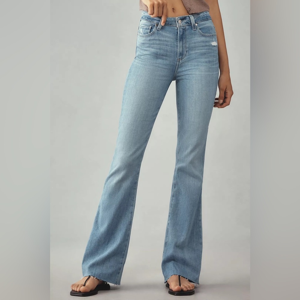 PAIGE Laurel Canyon High-Rise Boot Jeans - Picture 3 of 14